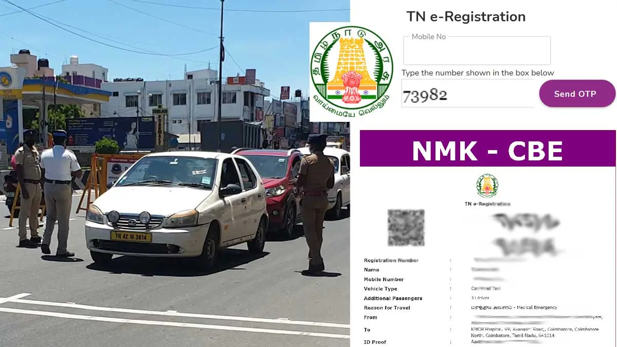 Apply E-Pass in Tamil Nadu 2021 - Instant Approval e-Registration