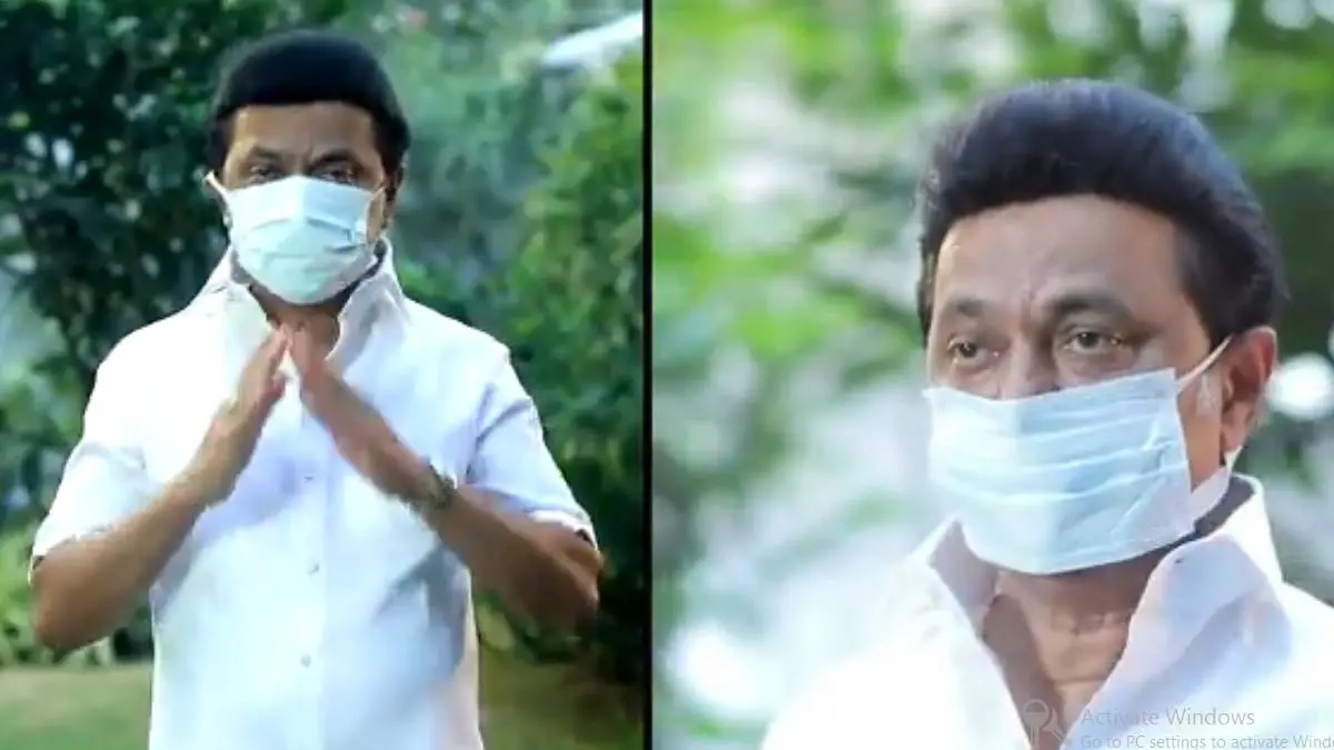 Tamil Nadu CM Stalin Video About COVID 19 Precautions
