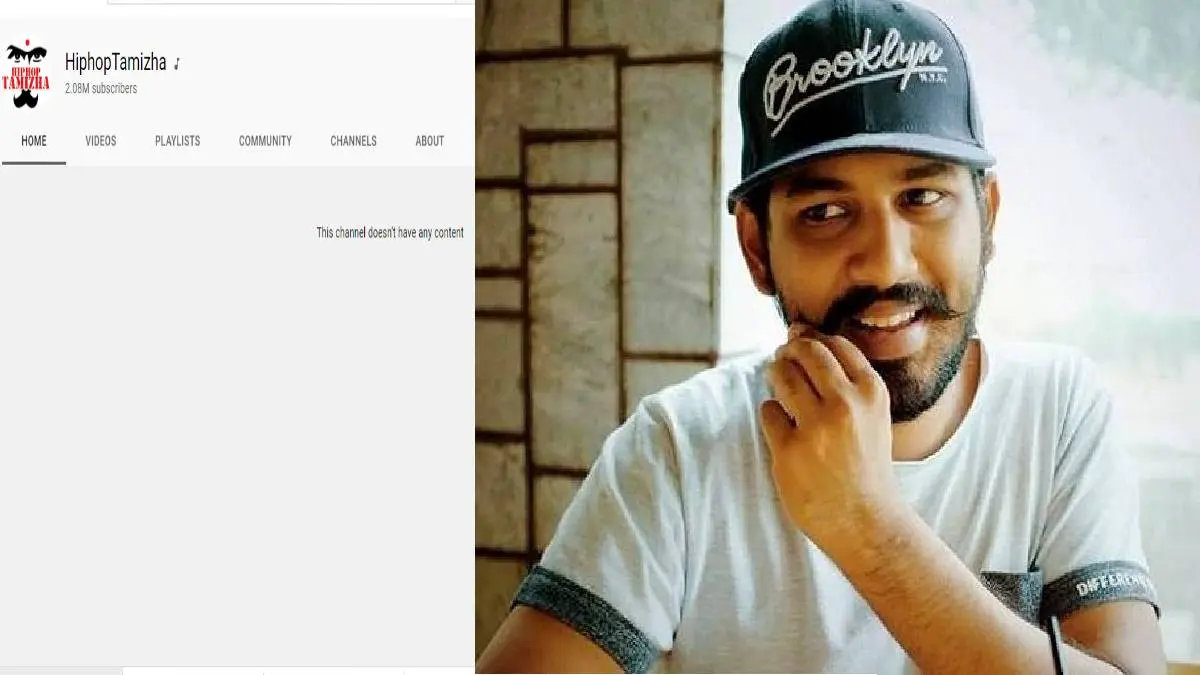 Hiphop Tamizha YouTube Channel Hacked: Adhi's YouTube Account Hacked