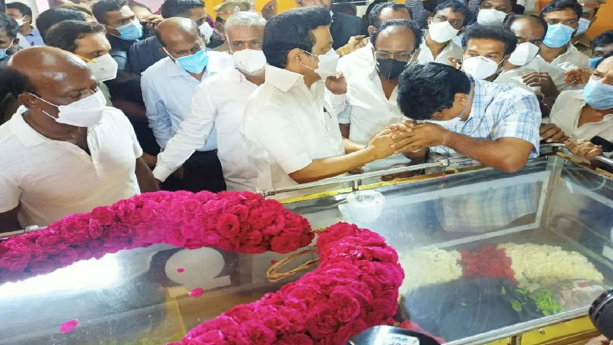 Madhusudhanan Death: CM MK Stalin Tribute to Minister Madhusudhanan