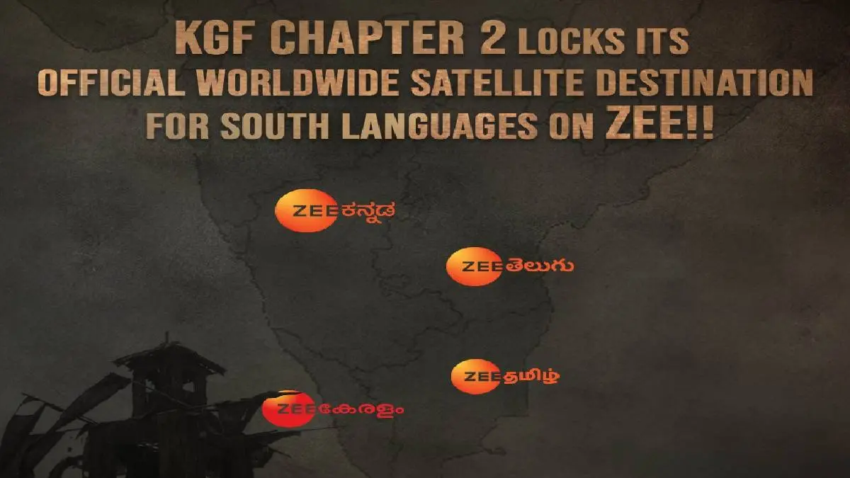 KGF Chapter 2: KGF Chapter 2 Worldwide Satellite Rights Signed By Zee