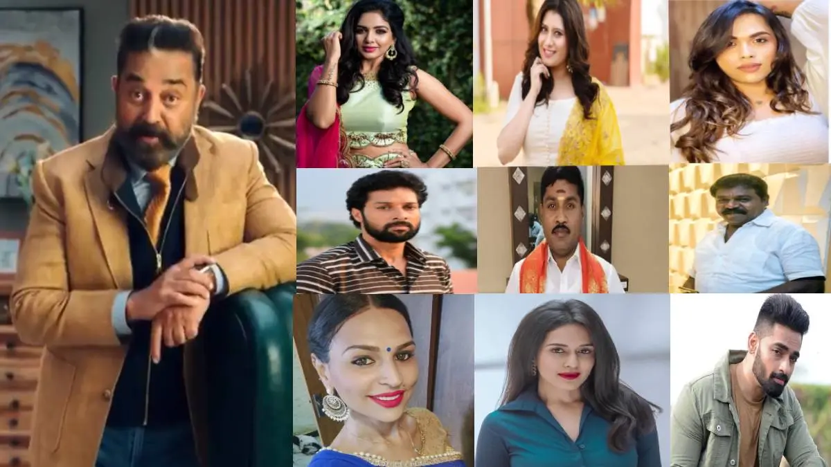Bigg Boss 5 Tamil Confirmed Contestants List And Announcements