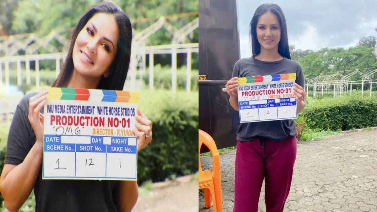 Sunny Leone's Tamil Horror Comedy Movie Oh My Ghost Shooting Photos