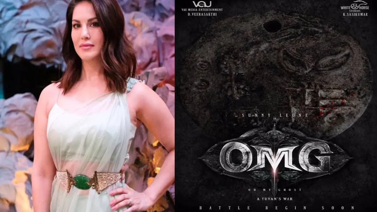 Actress Sunny Leone Tamil Horror Movie OMG First Look Poster