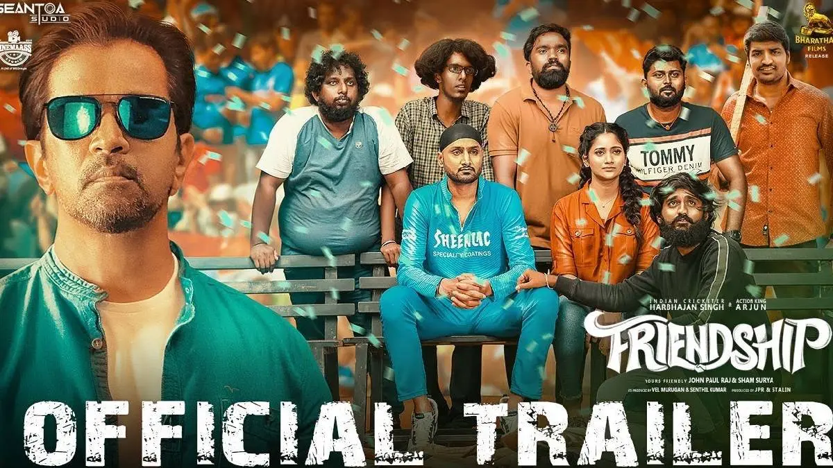 Friendship Tamil Movie: Harbhajan Singh And Losliya In Friendship