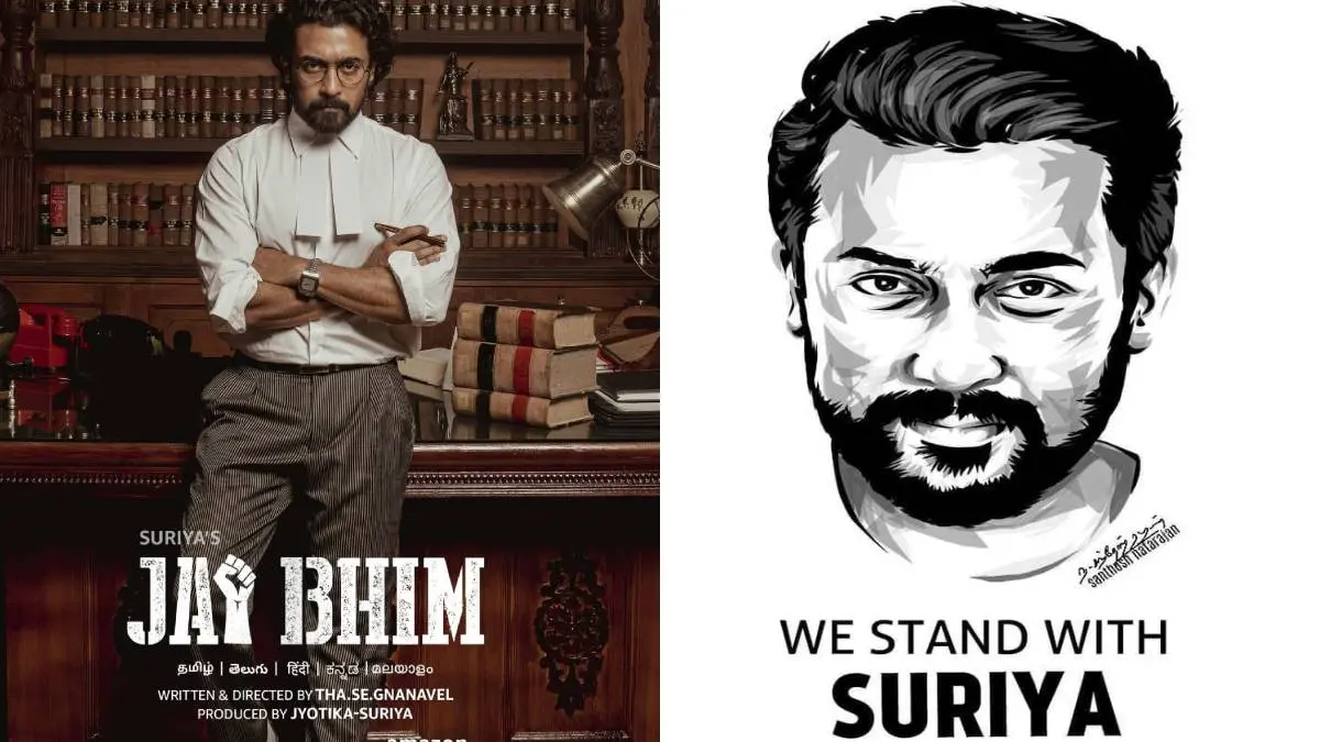 Jai Bhim Movie Controversy Makes We Stand With Suriya Go Trending