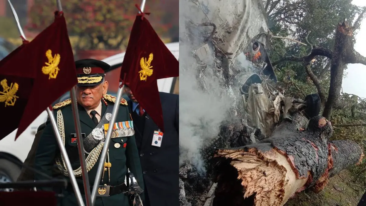CDS Gen Bipin Rawat And Wife Dead In The Chopper Crash Confirms IAF
