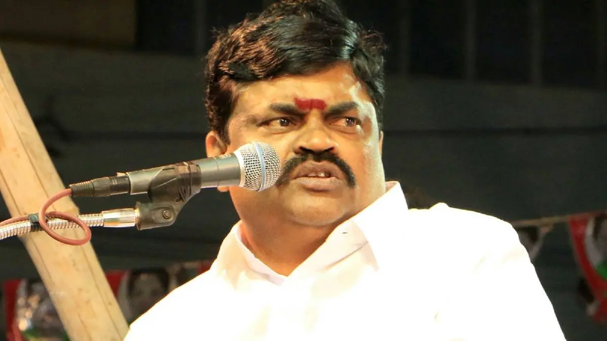 Former AIADMK Minister Rajendra Balaji Arrested In Karnataka