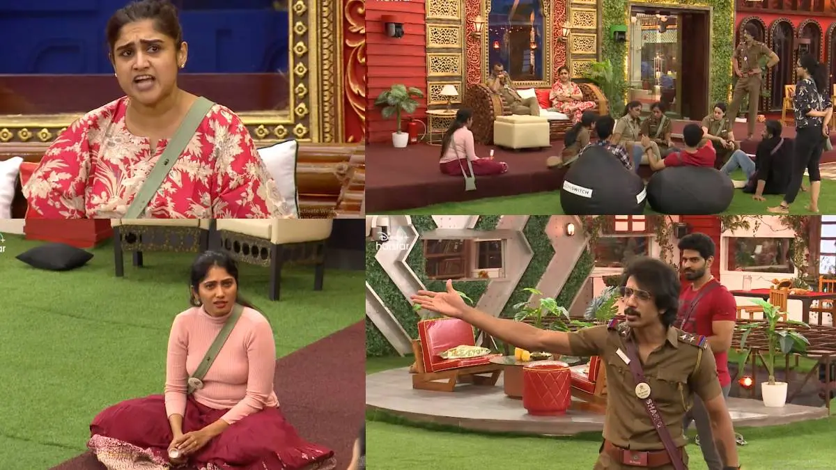 Vanitha Hurts Julie Instead Of Playing Sportive In Bigg Boss Ultimate