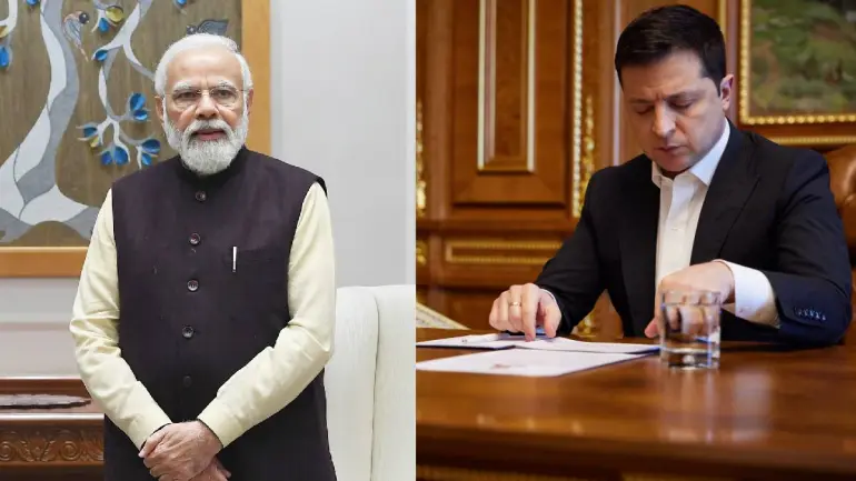 Prime Minister Modi Speaks With Ukraine President Zelenskyy Today
