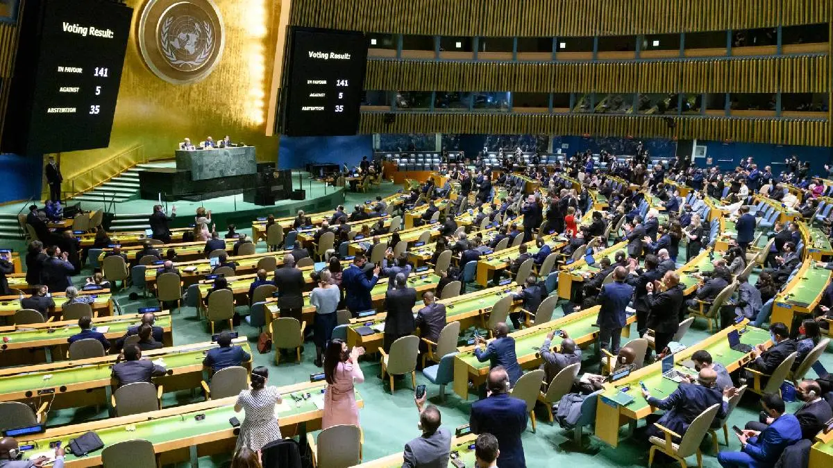 UN Resolution Against Russia With 141 Countries Vote, India Abstains