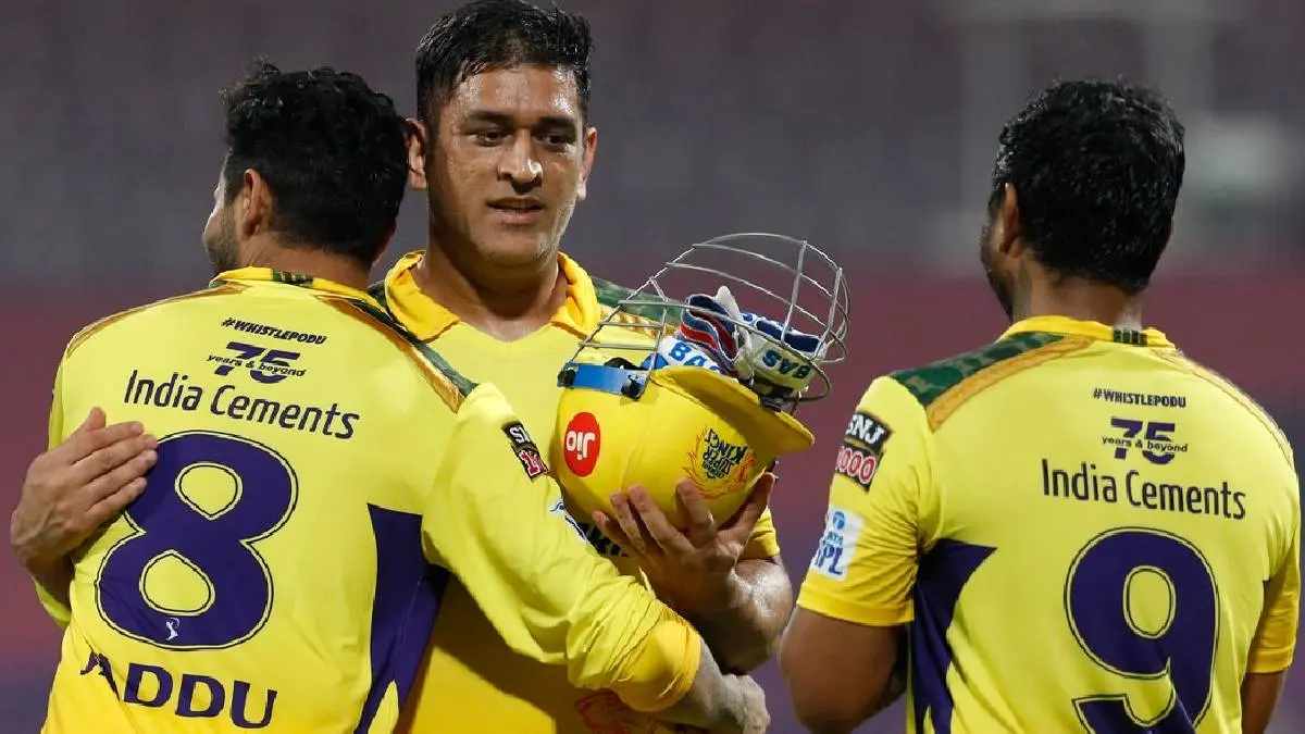 IPL 2022: CSK Win With Dhoni Finish Make Hashtag Not Finished Trend