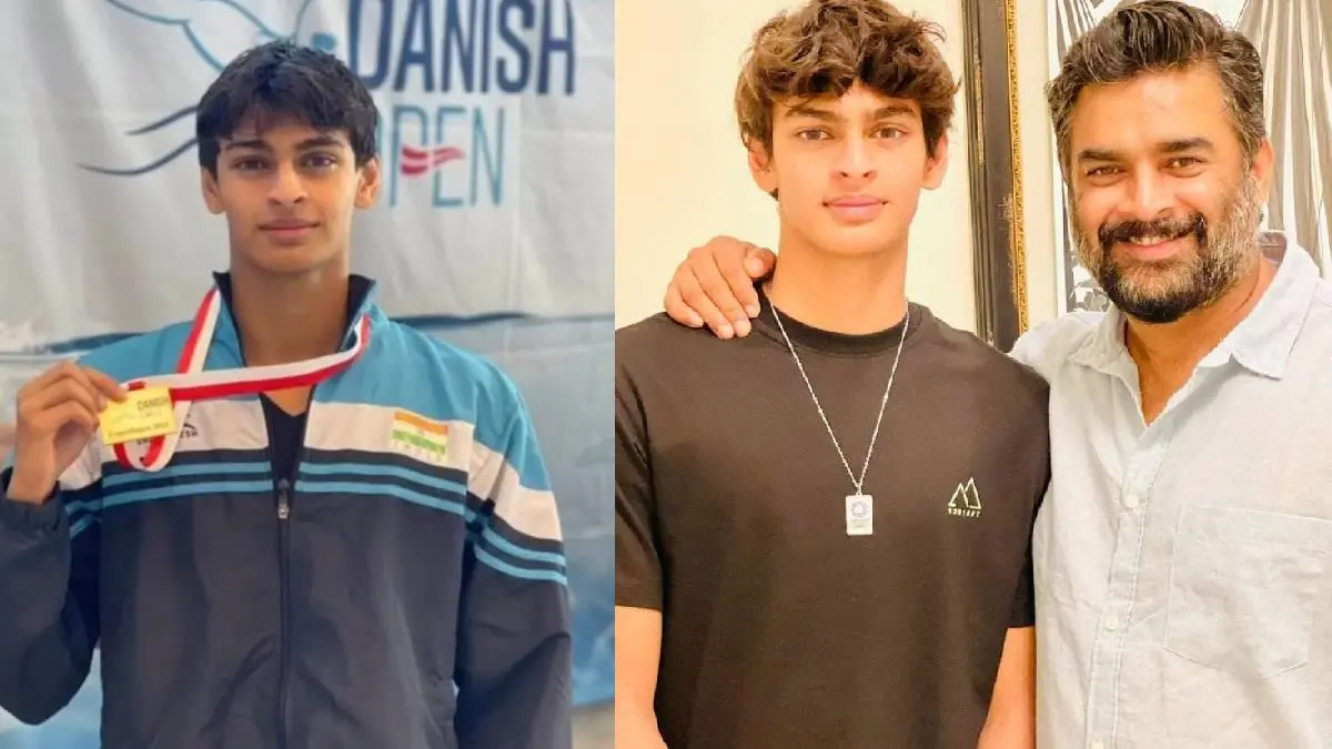 Vedaant Madhavan Won Gold Medal In Danish Open Swimming Championships