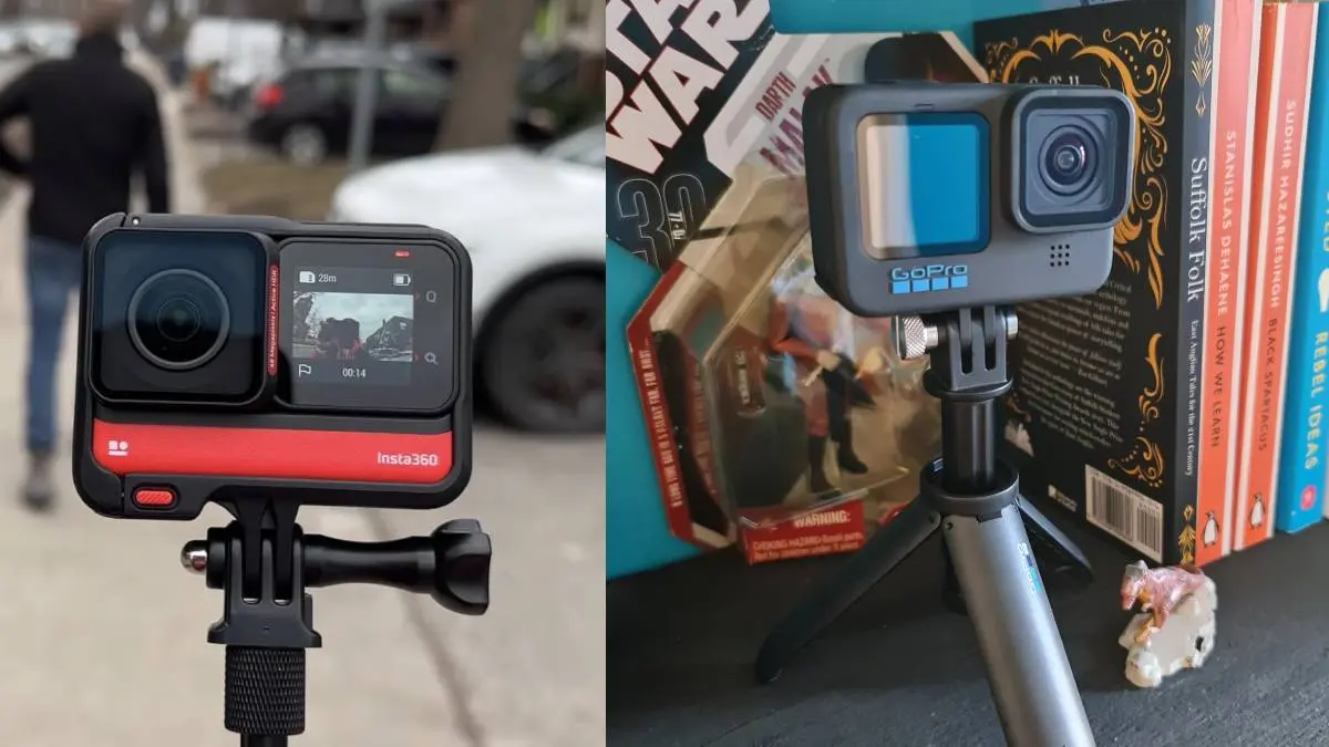 Insta360 One RS Vs Go Pro Hero 10 With Full Specification And Price