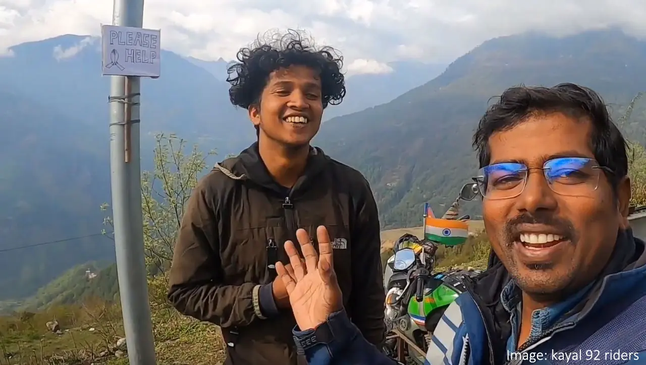 Tamil Bike Rider Saved One Year Struggled Kerala Youngster On His Road Trip