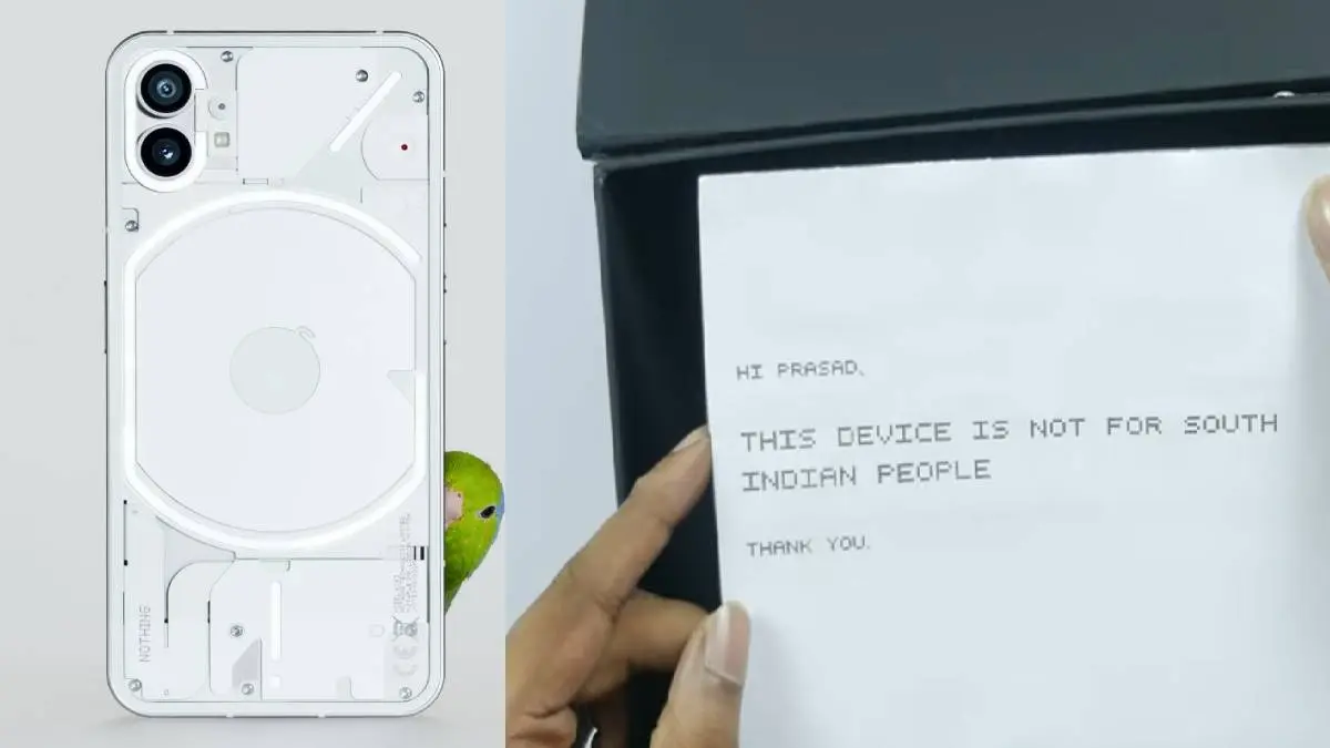 Nothing Phone Not For South Indian? Hashtag Dear Nothing Goes Viral