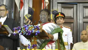Draupadi Murmu becomes 15th president of india