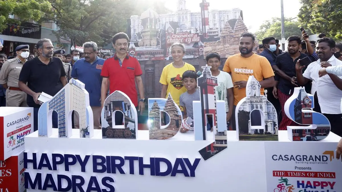 CM Stalin Actively Participated In The Happy Street Program