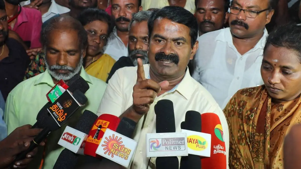Kallakurichi Case: Naam Tamilar Chief Seeman Met Srimathi Parents