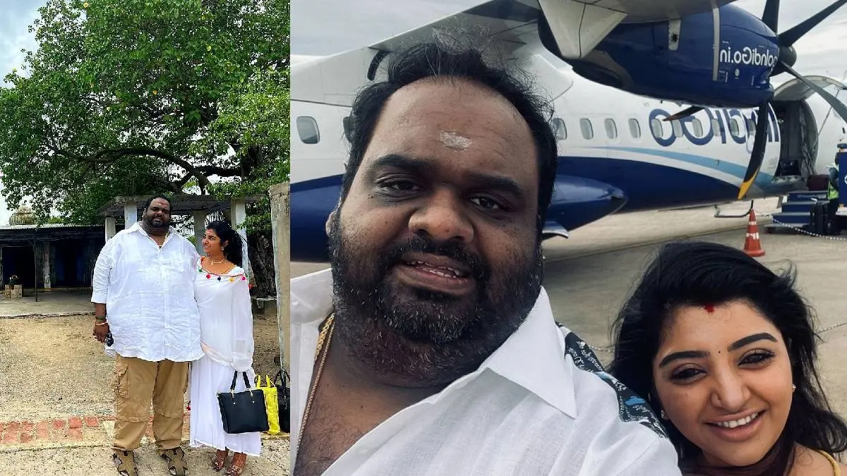 Producer Ravindar And Mahalakshmi Honeymoon In Private Flight?