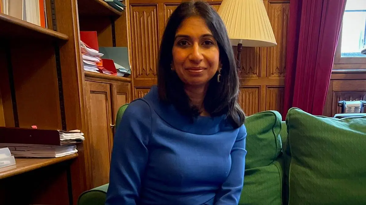 Suella Braverman UK's New Home Secretary Succeeding Priti Patel