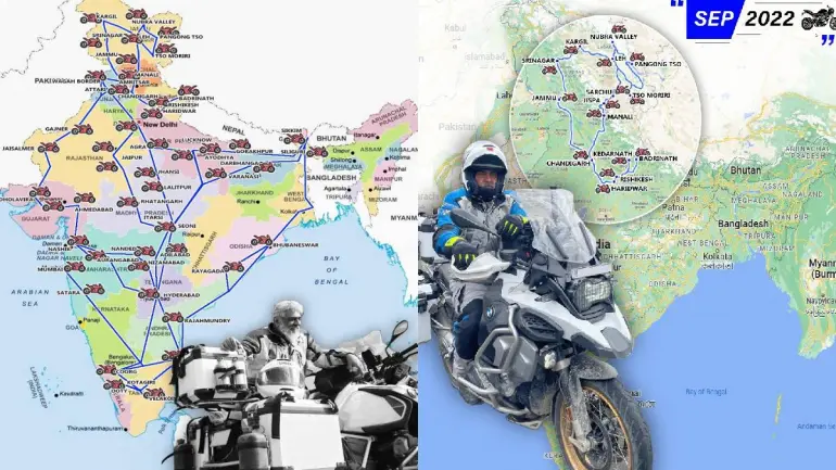 Actor Ajith World Tour Bike Trip Map Updated Image Shared
