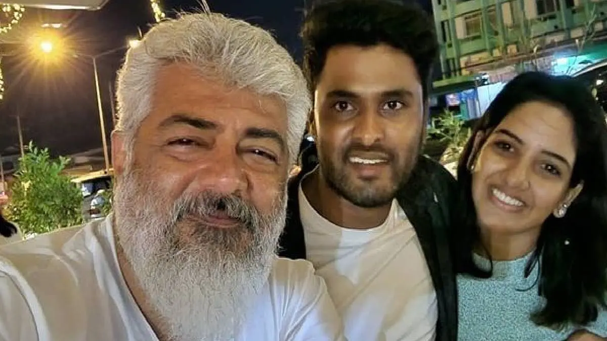 Bigg Boss Tamil Contestants With Actor Ajith At Thunivu Shooting Spot