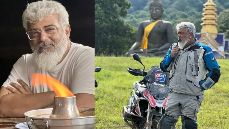 Director Vignesh Shivan shared Actor Ajith Kumar Latest Photo