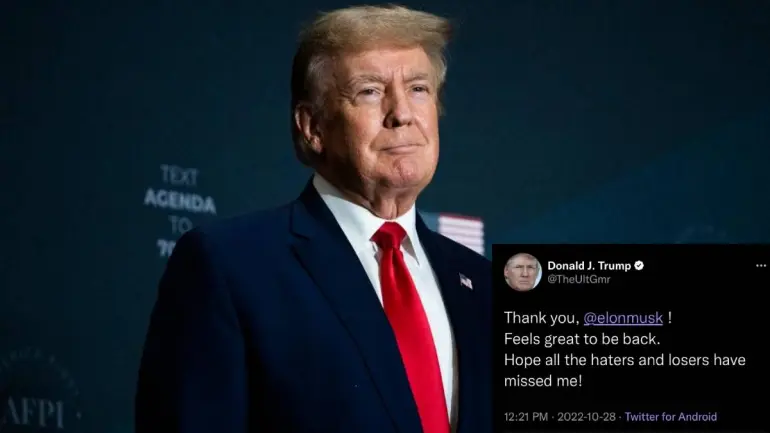 Former US president Donald Trump Back On Twitter? Fake Or Real Account