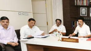 CM Stalin Holds Consultation Meeting On North East Monsoon Activities