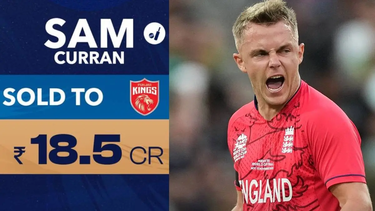 Sam Curran To Punjab Kings, Expensive Player In IPL Auction History