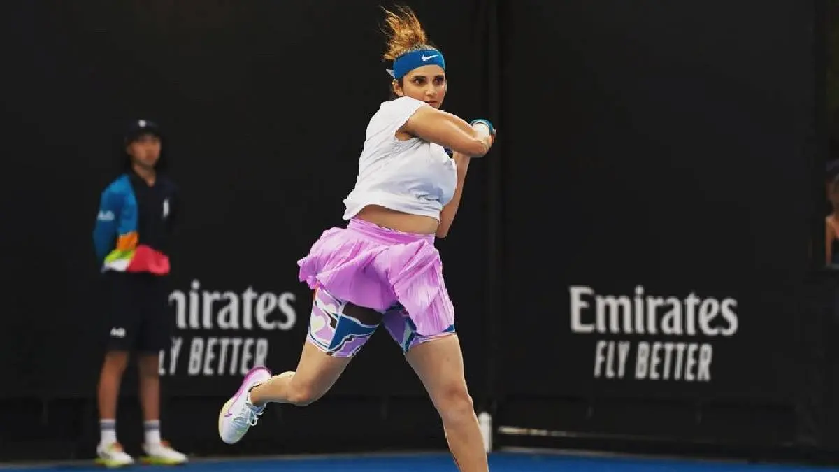 Sania Mirza Struggled To Hold Back Her Tears During Final Speech