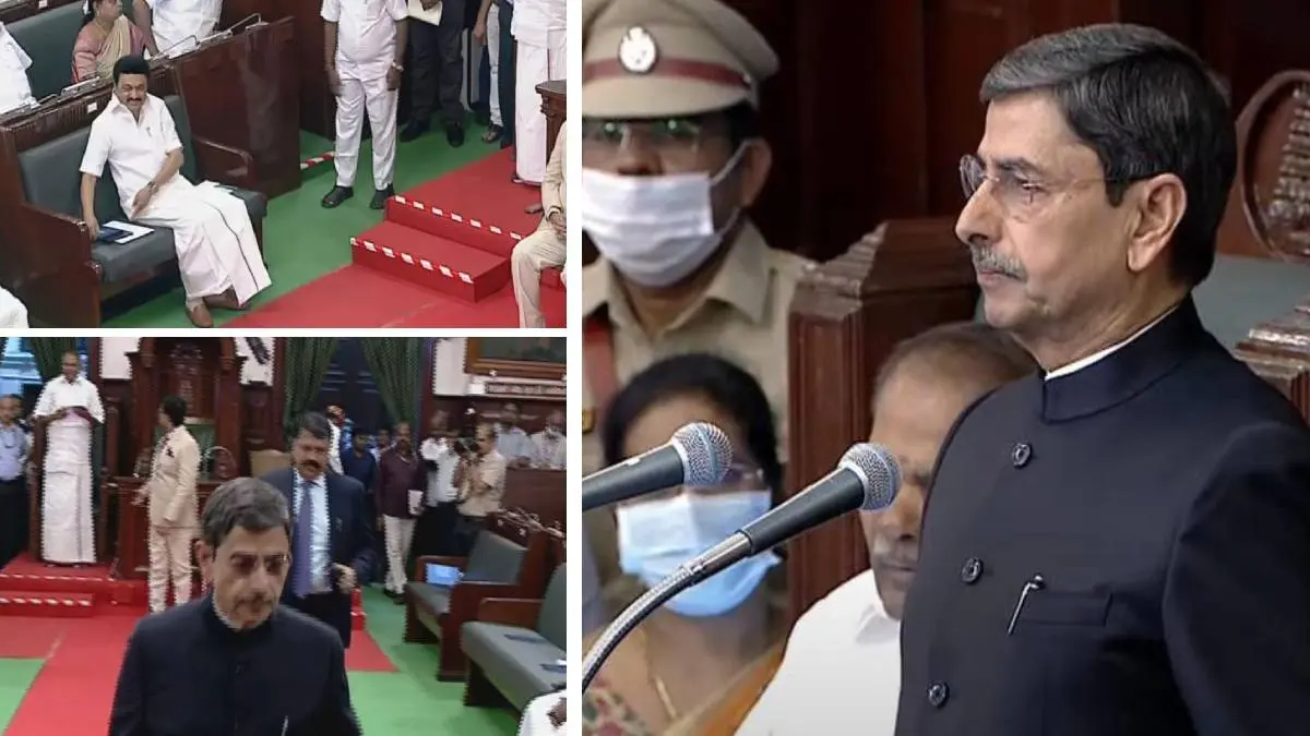 CM Stalin: Tamil Nadu Governor Ravi walks out of Assembly