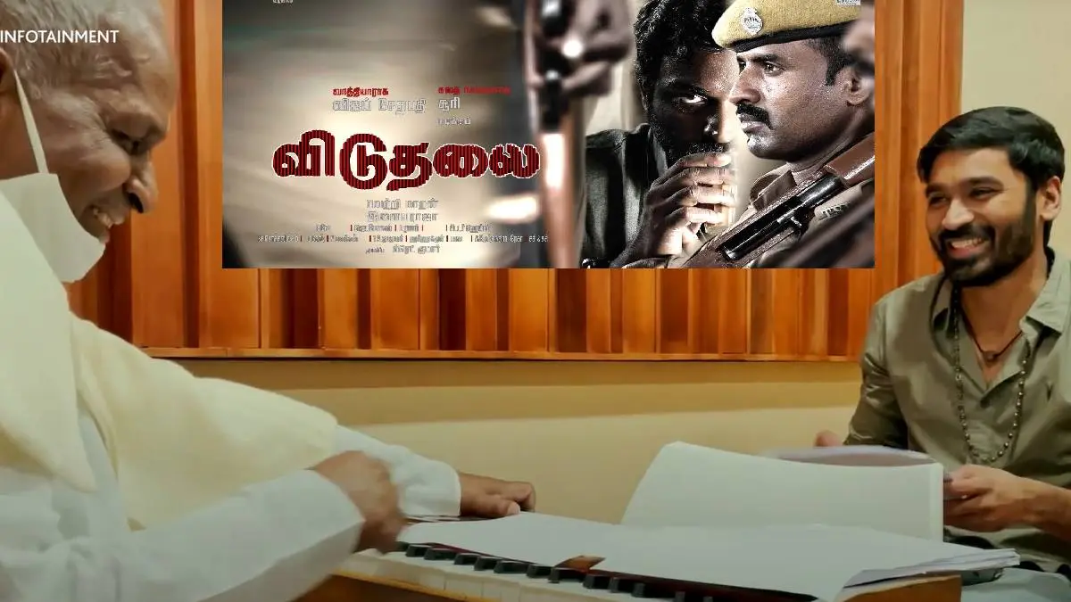 Viduthalai Movie Update: Dhanush Sings Under Ilayaraja Music Composing