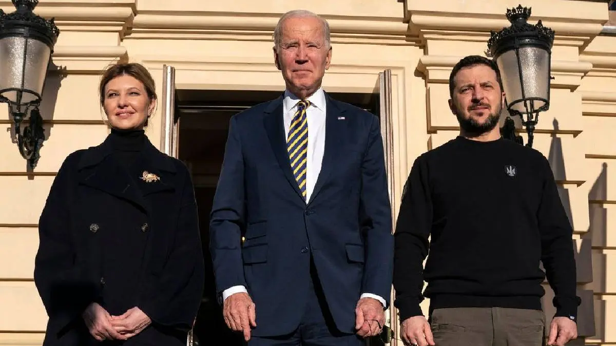 Joe Biden Secret Ukraine Visit To Meet President Vladimir Zelenskyy