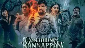 Conjuring Kannappan Movie Review Starring Sathish And Regina Cassandra