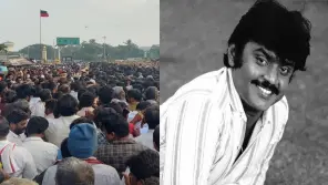 Vijayakanth Death: Crowd Gathered To Express Condolences To DMDK Chief