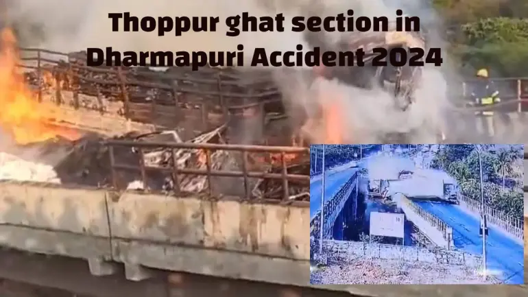 Thoppur Accident 2024: Lorries Collided At Salem-Bengaluru Highway