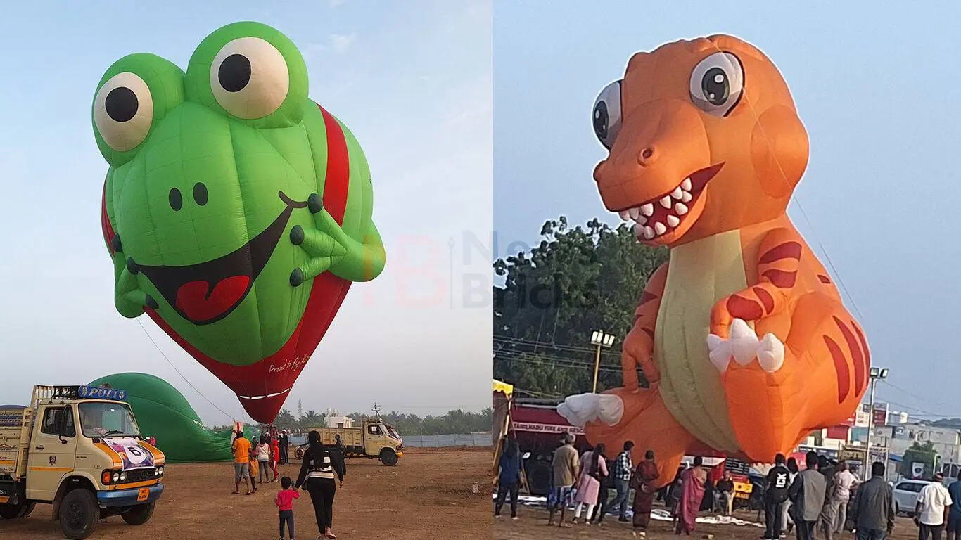 Pollachi Balloon Festival 2024 Hot Air Balloon Fly Time And Fees