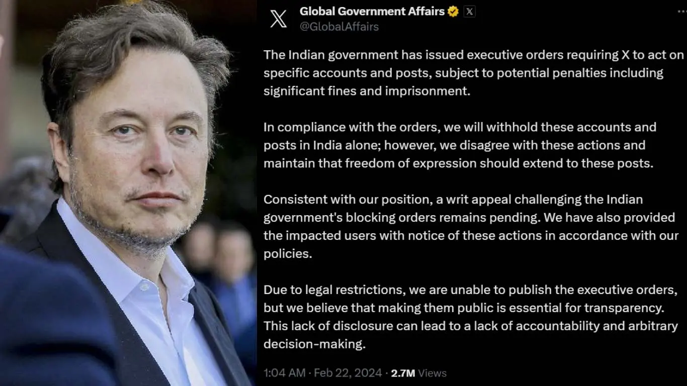 Farmers Protest: Musk X Disagrees With Govt Order to Suspend Accounts
