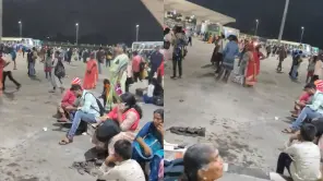 Scuffle Between Police And Public At Kilambakkam Bus Terminus