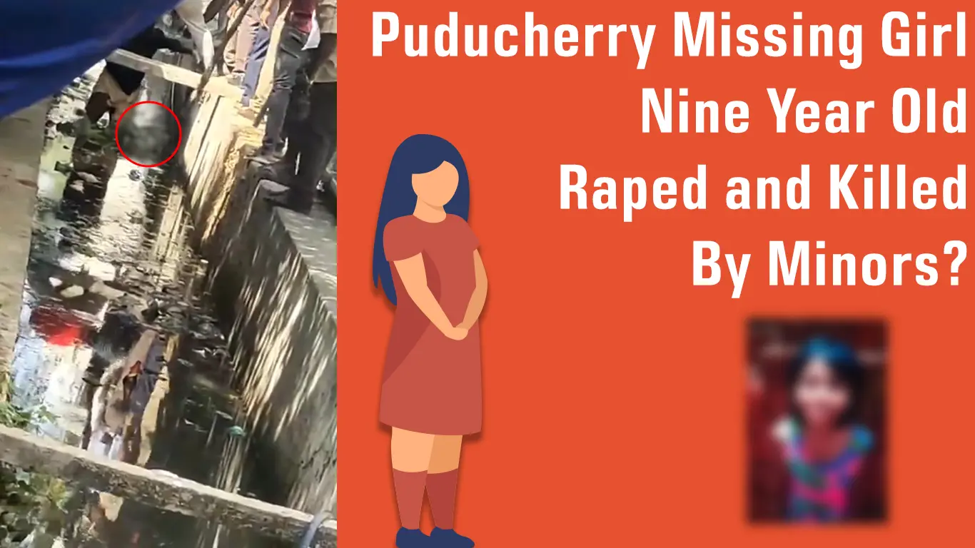 Puducherry Missing Girl: Nine Year Old Raped By Minors? Locals Suspect