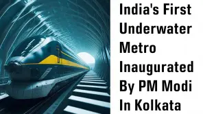India's First Underwater Metro Inaugurated By PM Modi in Kolkata