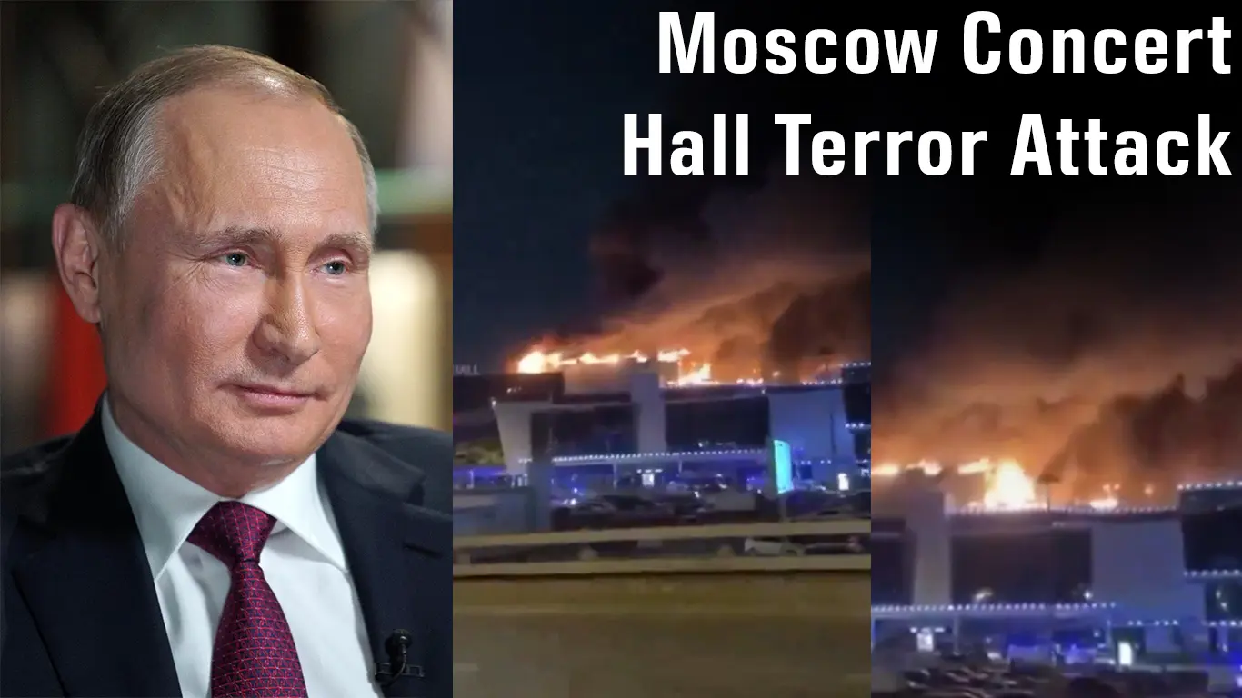 Moscow Terror Attack: Gunmen Attack Concert Hall, 60 Dead