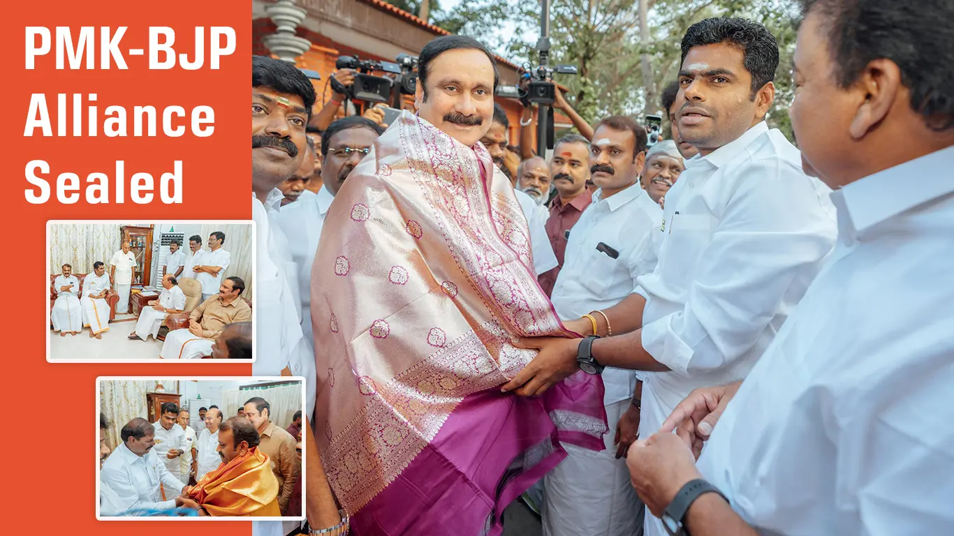 PMK Allies with BJP: 10 Seats Allocated for Lok Sabha Polls