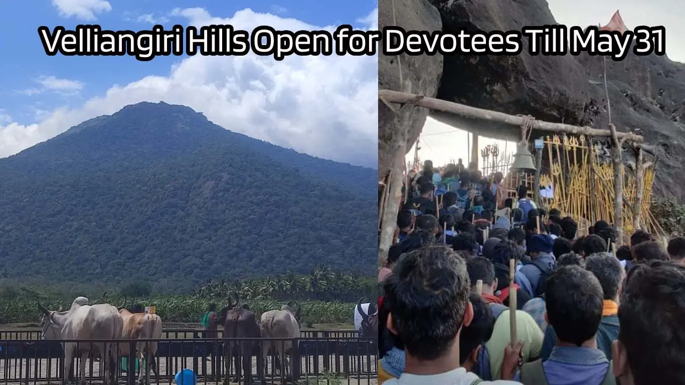 Mahashivratri: Velliangiri Hills Open for Devotees Till May 31