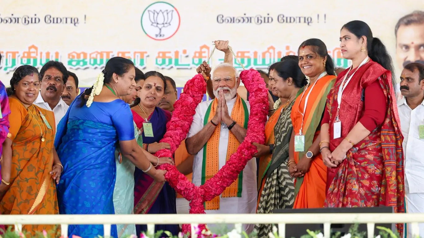 Road Show: High Security And No Drone Zone In Coimbatore PM Modi Visit