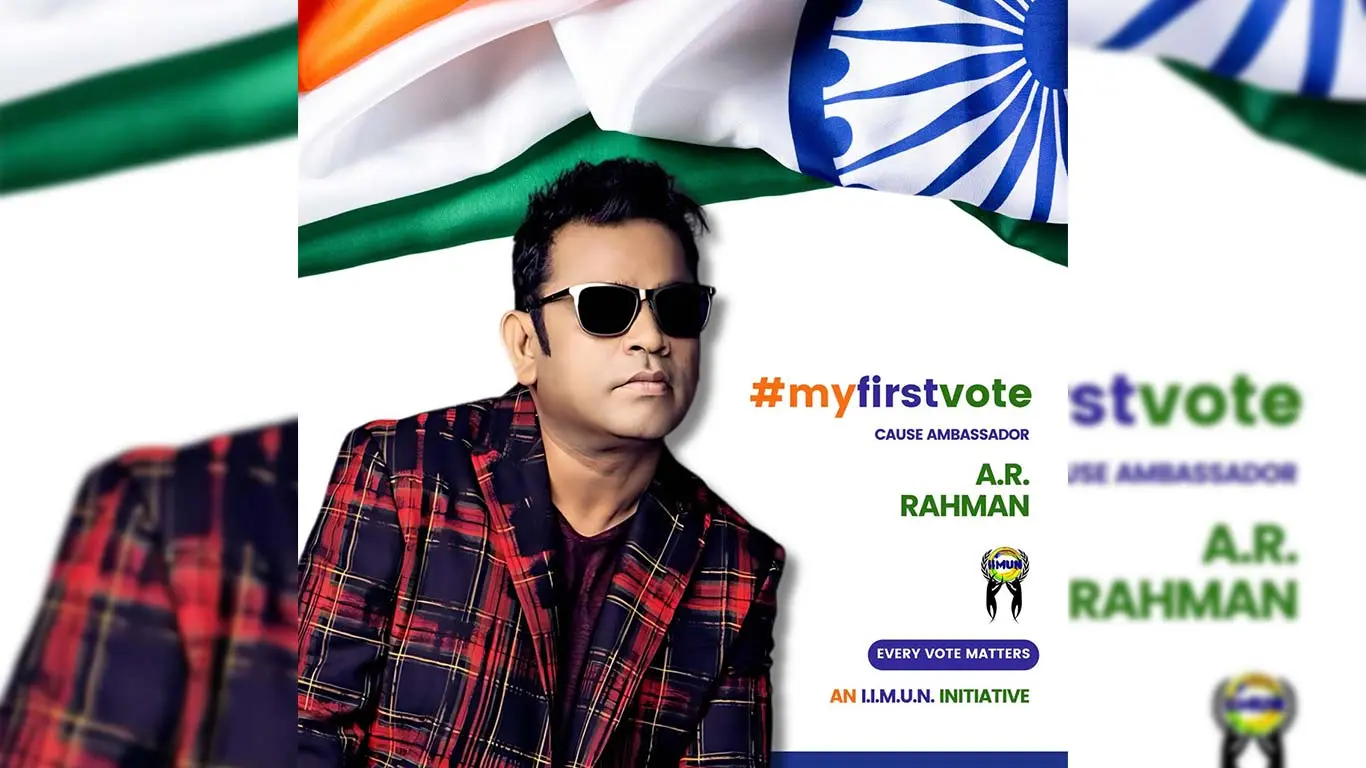 Renowned Musician A R Rahman Urges Youth to Vote in 2024 Election