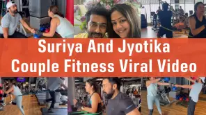 Suriya And Jyotika Couple Fitness Goals Gym Video Gathers Attention