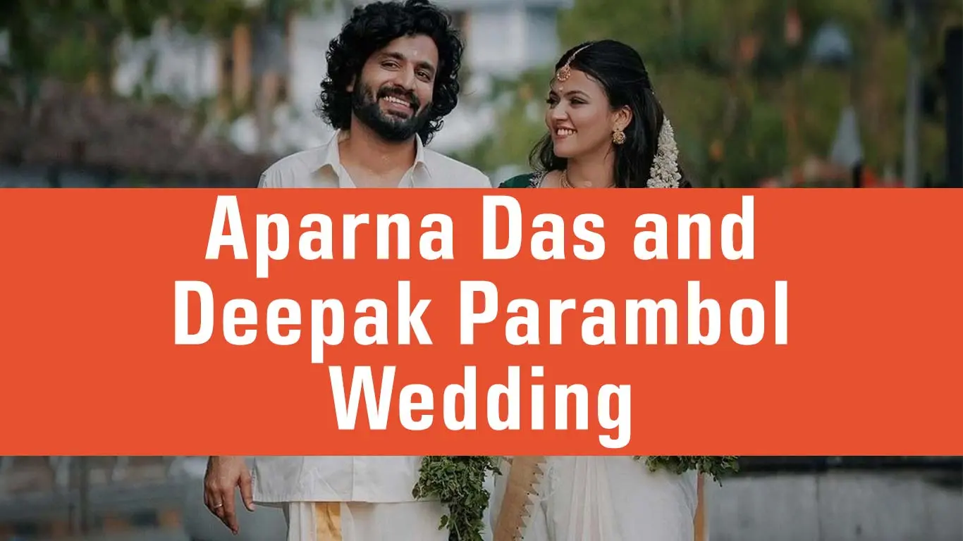Manoharam Co-Stars Aparna Das-Deepak Parambol Get Married